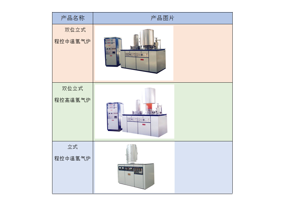 立式程控氢气炉系列